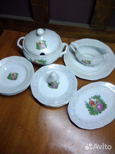 Кофейный сервиз Пастушка