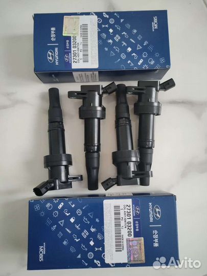 Катушки зажигания на Rio / Solaris