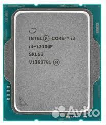 Процессор intel core i3 12100f