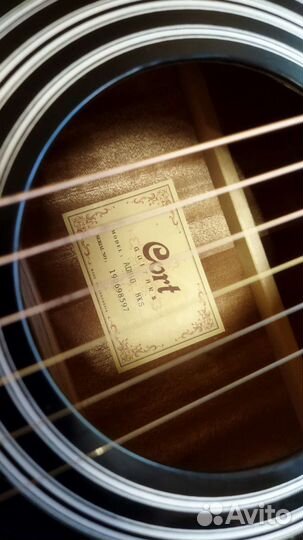 Акустическая гитара Cort AD810 Black Satin