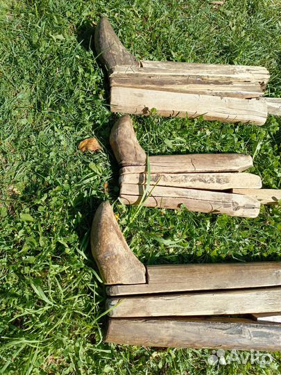 Старинные колодки для валяния валенок