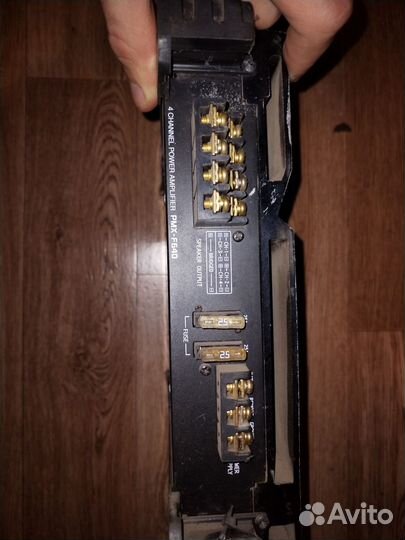 Усилитель 4 канальный alpine