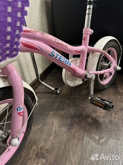 Детский велосипед с ручкой бу