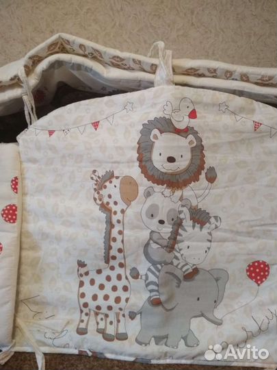 Бортики в детскую кроватку