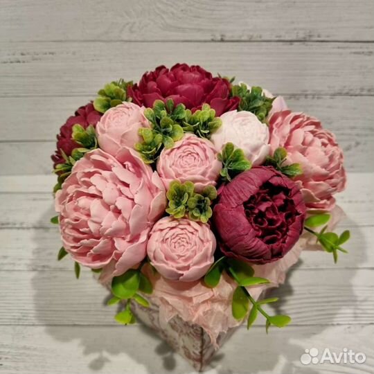 Букет из мыла