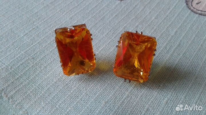 Серьги леденцы СССР