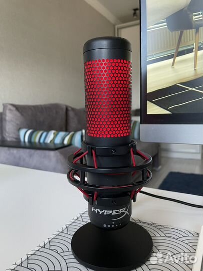 Микрофон hyperx quadcast
