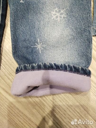Джинсы на девочку 80-92
