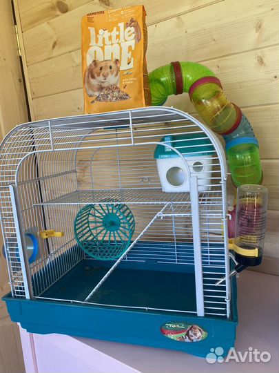 Клетка для сирийского хомяка большая