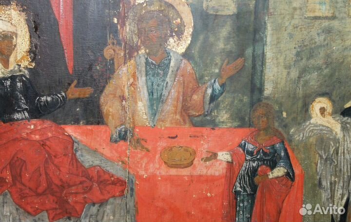 Икона Рождество Пресвятой Богородицы начало 18 век