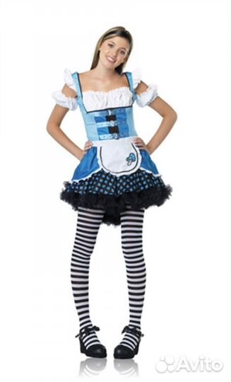 Карнавальный костюм женский Алиса в стране чудес
