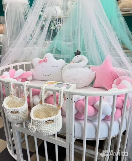 Детская кроватка трансформер incanto