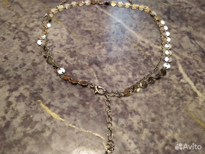 Бусы под жемчуг, цепочка интересная