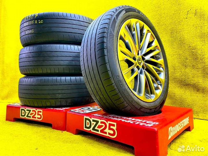 Колеса из Японии на дисках Lexus RX F sport R20 ор