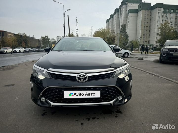 Toyota Camry 2.5 AT, 2017, 156 000 км