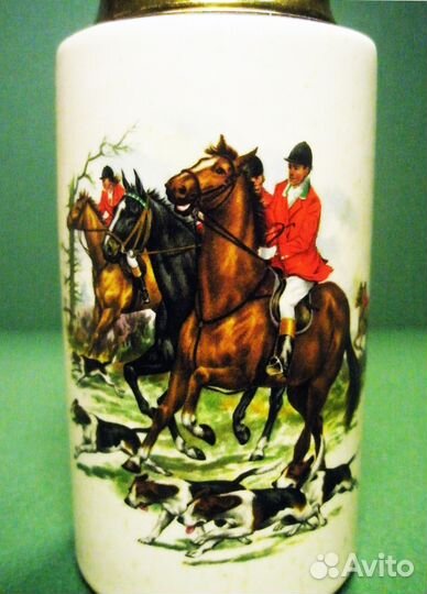 Зажигалка Настольная Винтажная Фарфор США