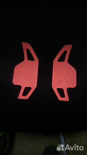 Подрулевые лепестки skoda octavia