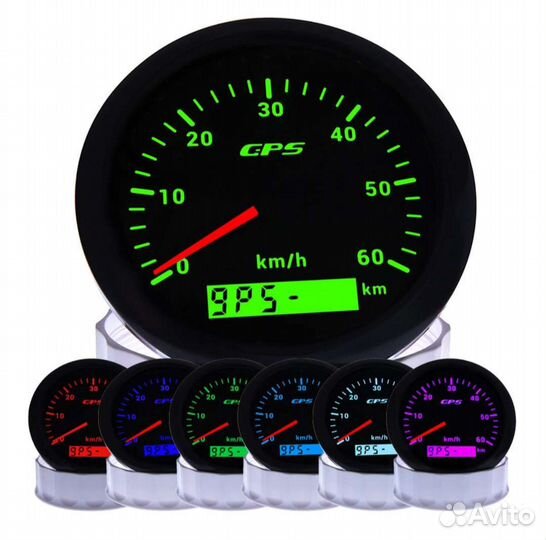 Gps спидометр 0-60 км/час с одометром
