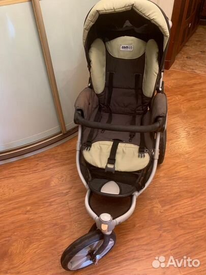 Коляска Cam cortina 3 в 1 (люлька, автокресло)