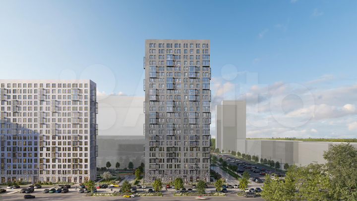 Квартира-студия, 22,5 м², 8/17 эт.