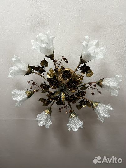 Люстра потолочная бу