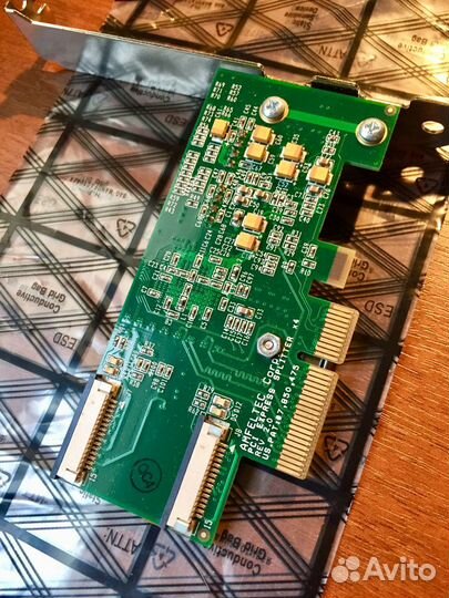 Amfeltec PCIe 4x Mini PCIe адаптер-разветвитель