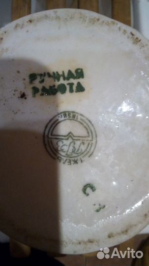 Ваза гжель 1858г