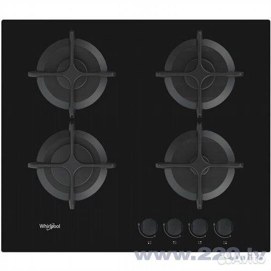 Поверхность газ whirlpool AKT 616 NB стекло