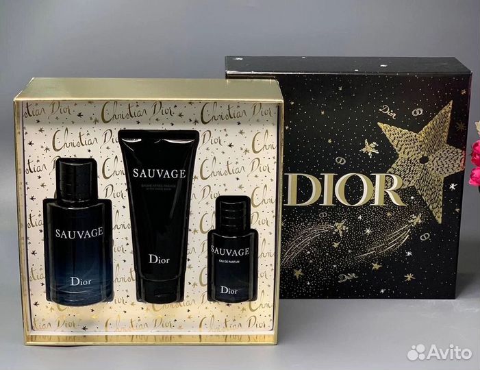 Dior sauvage диор саваж подарочный набор духи