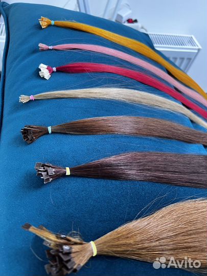 Волосы для наращивания 50-65см новые