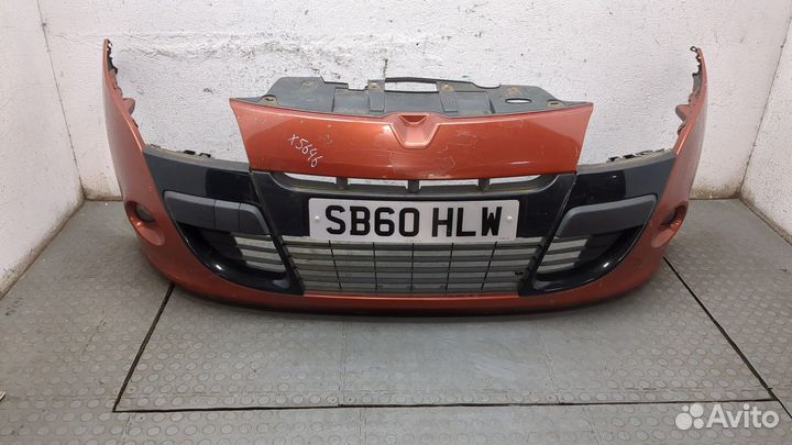 Бампер Renault Megane 3, 2010