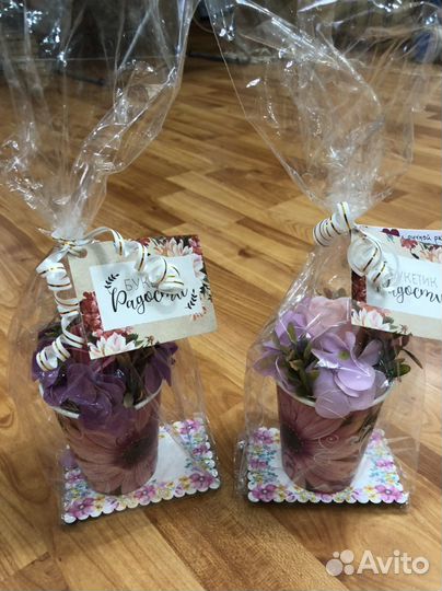 Букеты комплименты,из мвльных роз