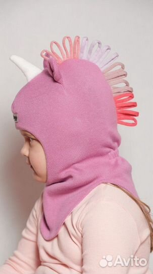 Шапка-шлем демисезон Sokoke единорог