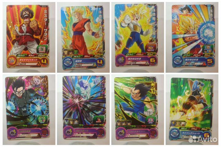 Dragon Ball коллекция карточек