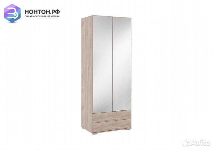 Шкаф двухдверный Лайк 55.02 дуб мария