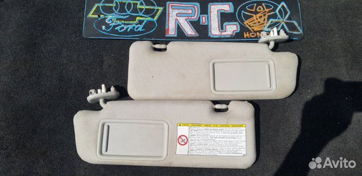 Козырек солнцезащитный Toyota Prius ZVW30 2ZR-FXE