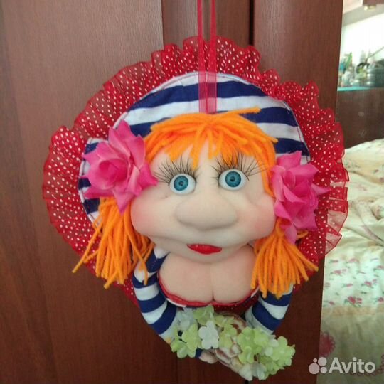 Кукла - попик на удачу