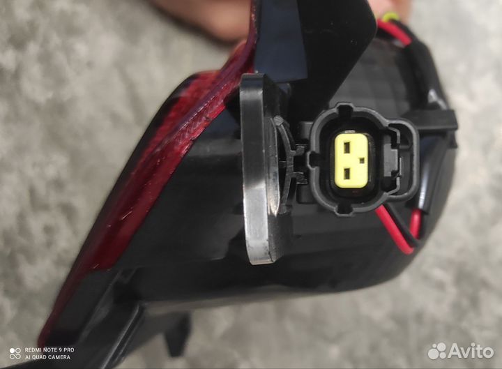 Фонарь противотуманный задний Changan cs55plus