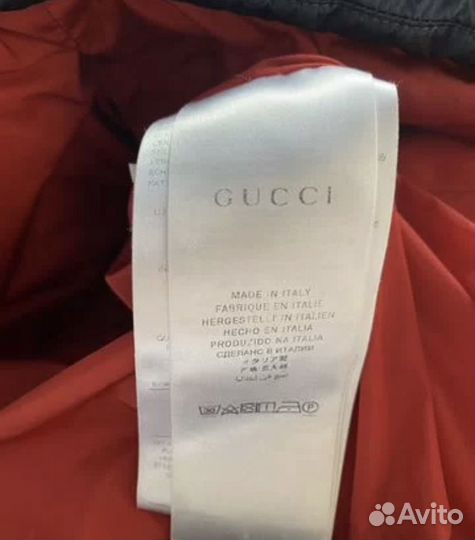 Gucci куртка зимняя