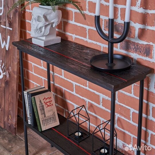 Консоль в прихожую в стиле лофт