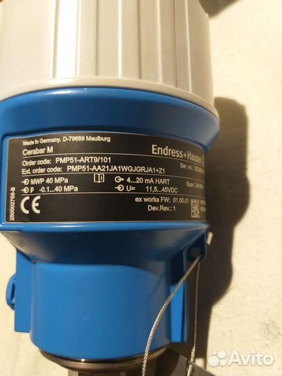 Датчик Endress+Hauser PMP55/PMP51/PMP41/PMC41