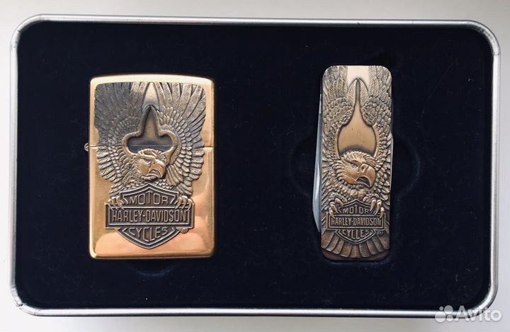 Набор с зажигалкой zippo Harley-Davidson