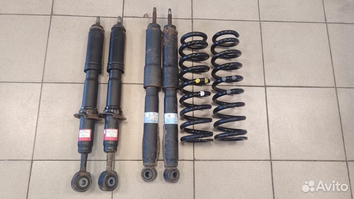 Амортизаторы комплект тойота ленд крузер 200
