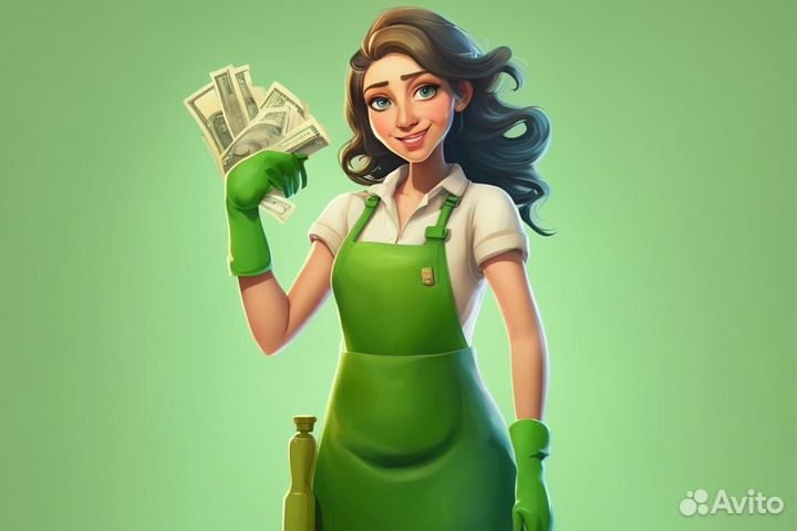 Клинер Уборщица