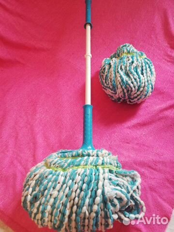 Швабра с запасной насадкой