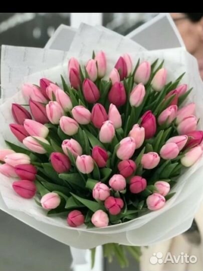 Букет из тюльпанов