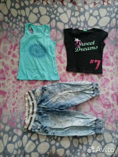Детские вещи на девочку 5-12 лет