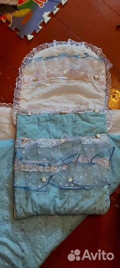 Конверт и одеяло на выписку