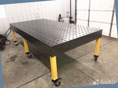 Сварочный 3D стол 3000х1500х100 толщиной 8мм