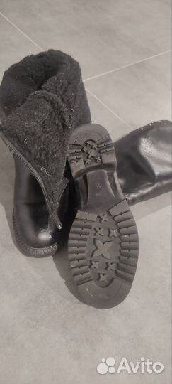 Сапоги зимние женские 39 размер бу